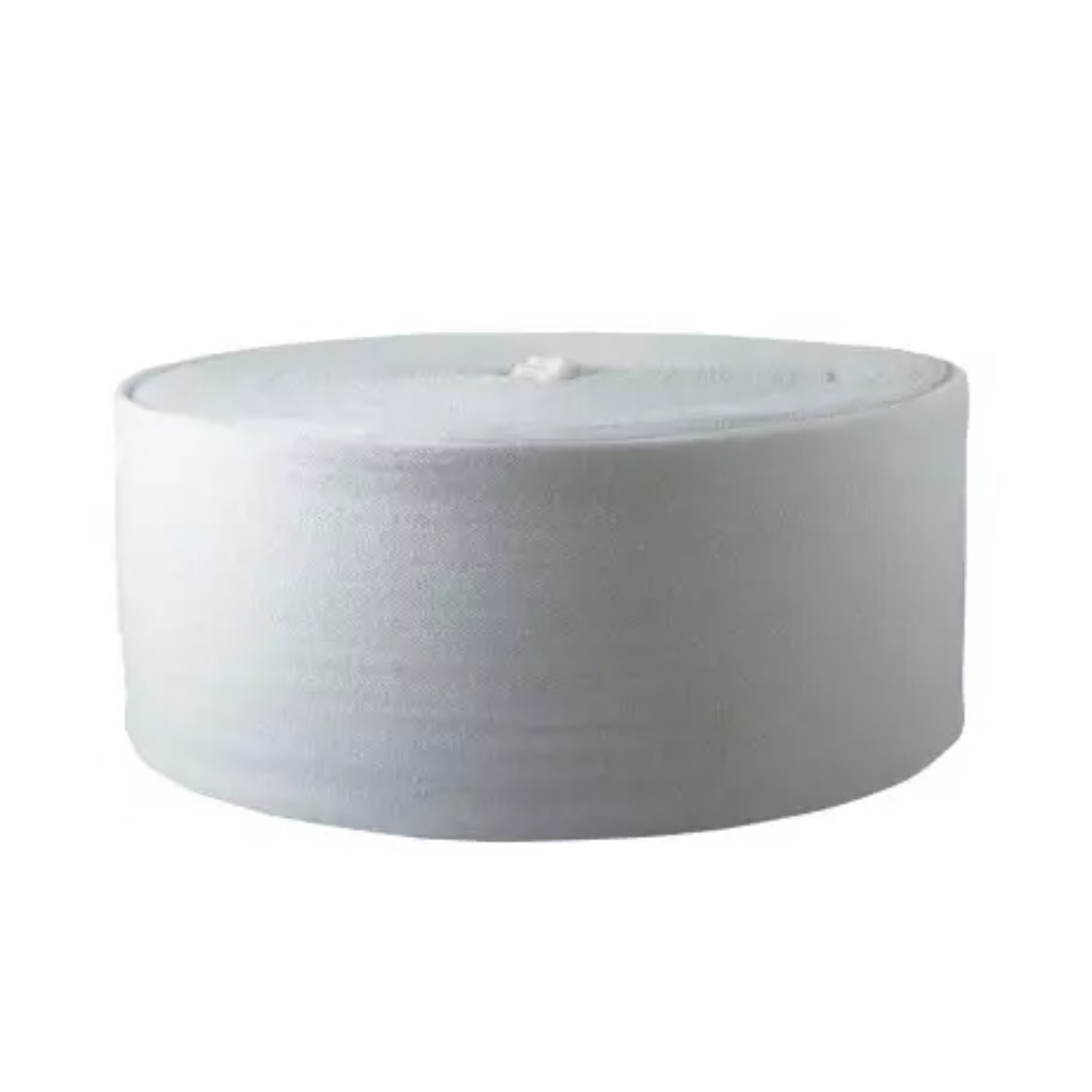 Weiße Baumwollhülle 20x10 Rolle 100m (10Kg) für Fleischstrümpfe JB