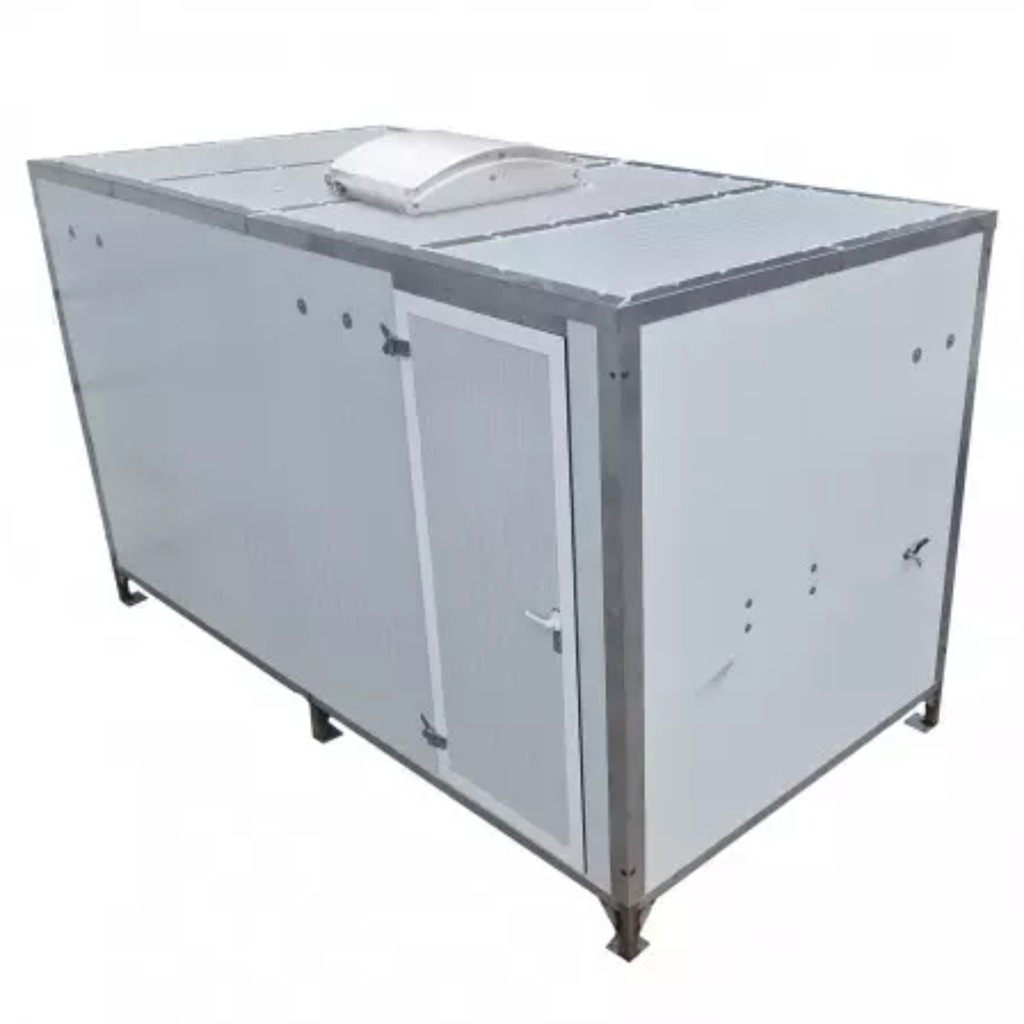 4x2 Porinox Sanitärumkleidekabine