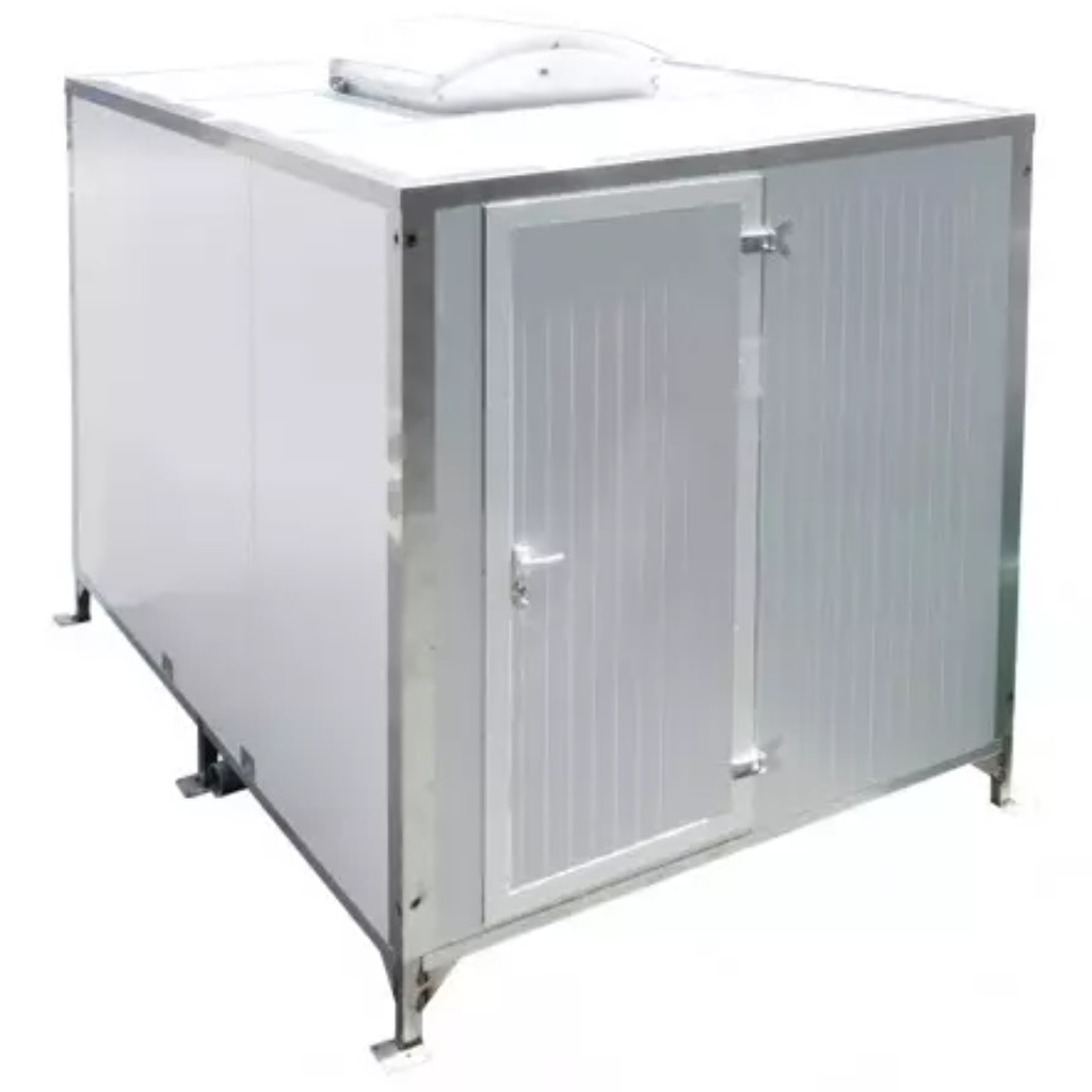 Sanitärumkleidekabine 3x2 m Porinox