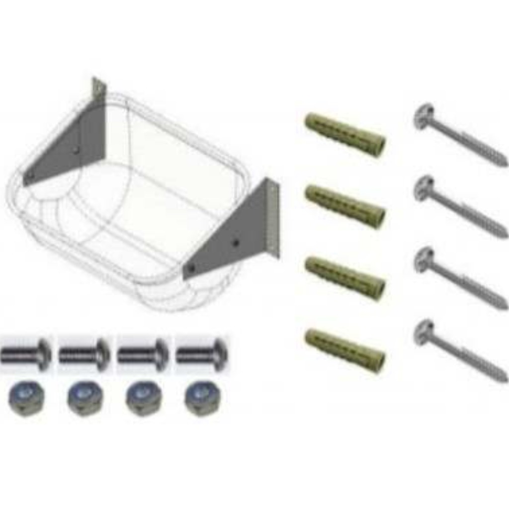 Kit de suporte de parede Aco Funki para alimentador de porcas profundas