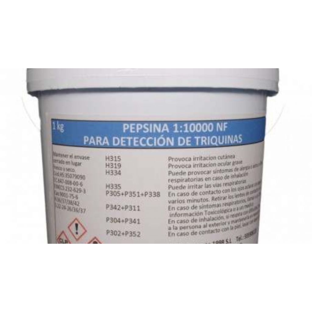 Pepsine pour la détection de trichinella NF 1:10000 1 Kg