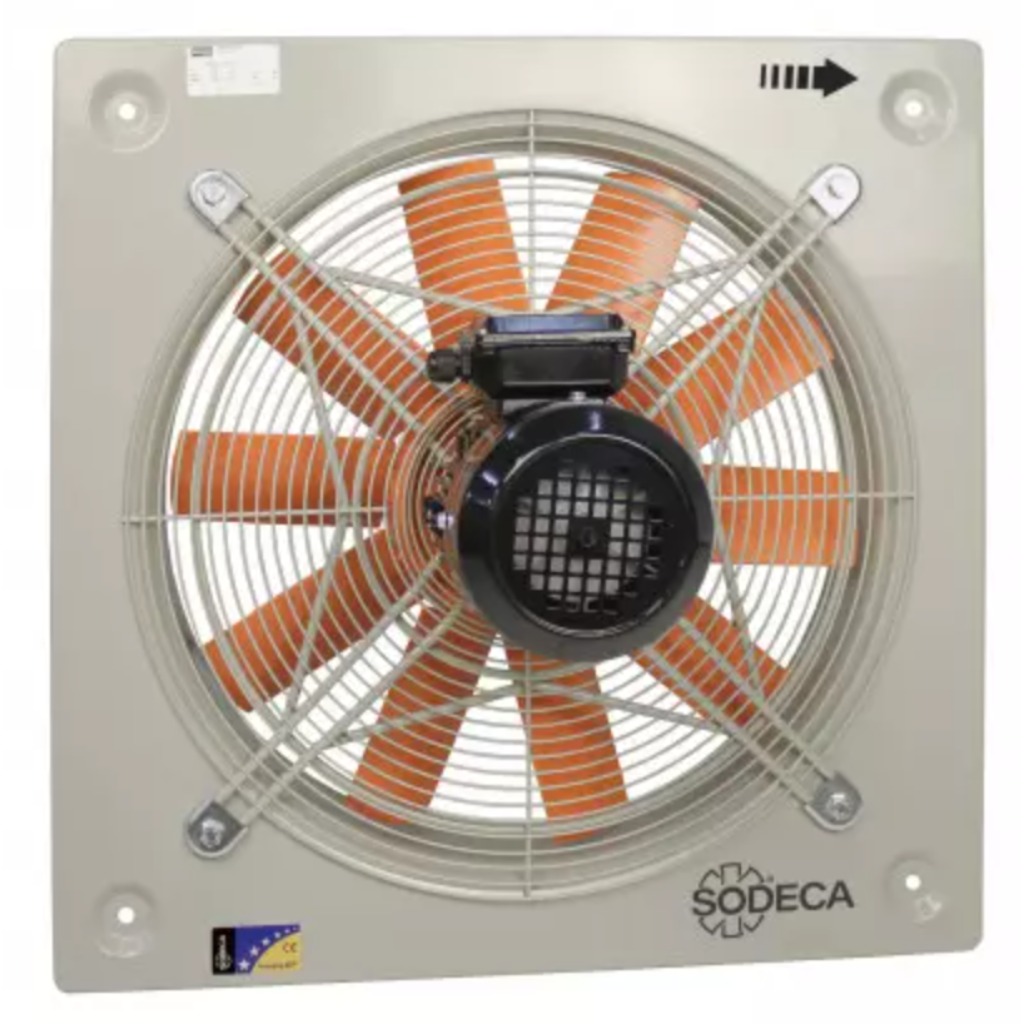 Einphasiger Spiral-Wandventilator Sodeca HC