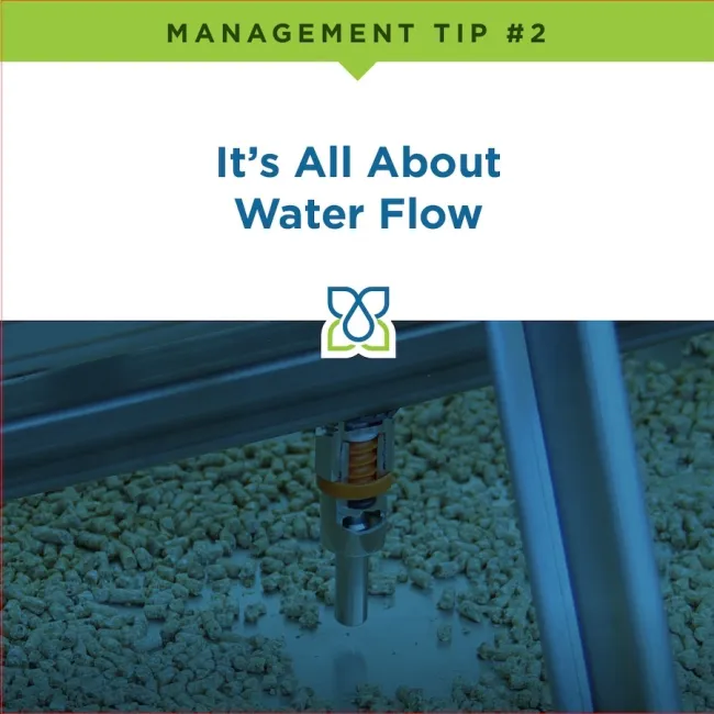 Controlling water flow in your wet/dry feeder is the most important as...