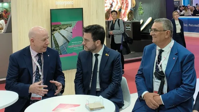 INTERPORC expone al presidente de la Generalitat la importancia del se...