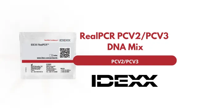 🐽 El reactivo RealPCR PCV2/PCV3 DNA Mix se usa para se usa para ide...