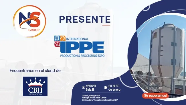 NS Group llega al IPPE 2025 con soluciones innovadoras para la producción animal