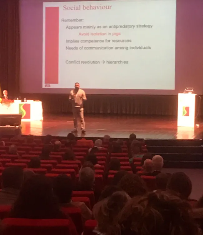 Antoni Dalmau (IRTA) en VIII Congreso SCS Santarém - Portugal 