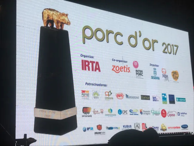 Entrega porc d’or SEGOVIA 2017