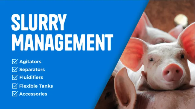 We have a wide range of products that will help you to manage the slur...