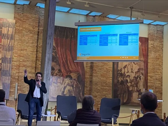 Ayer asistimos al 1r Congrés BIT en Vic de Bioeconomia, Josep Ramon G...